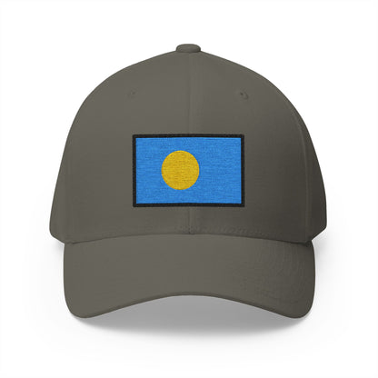 Flag: Palau Emoji Olive Cap – Premium by Capmoji
