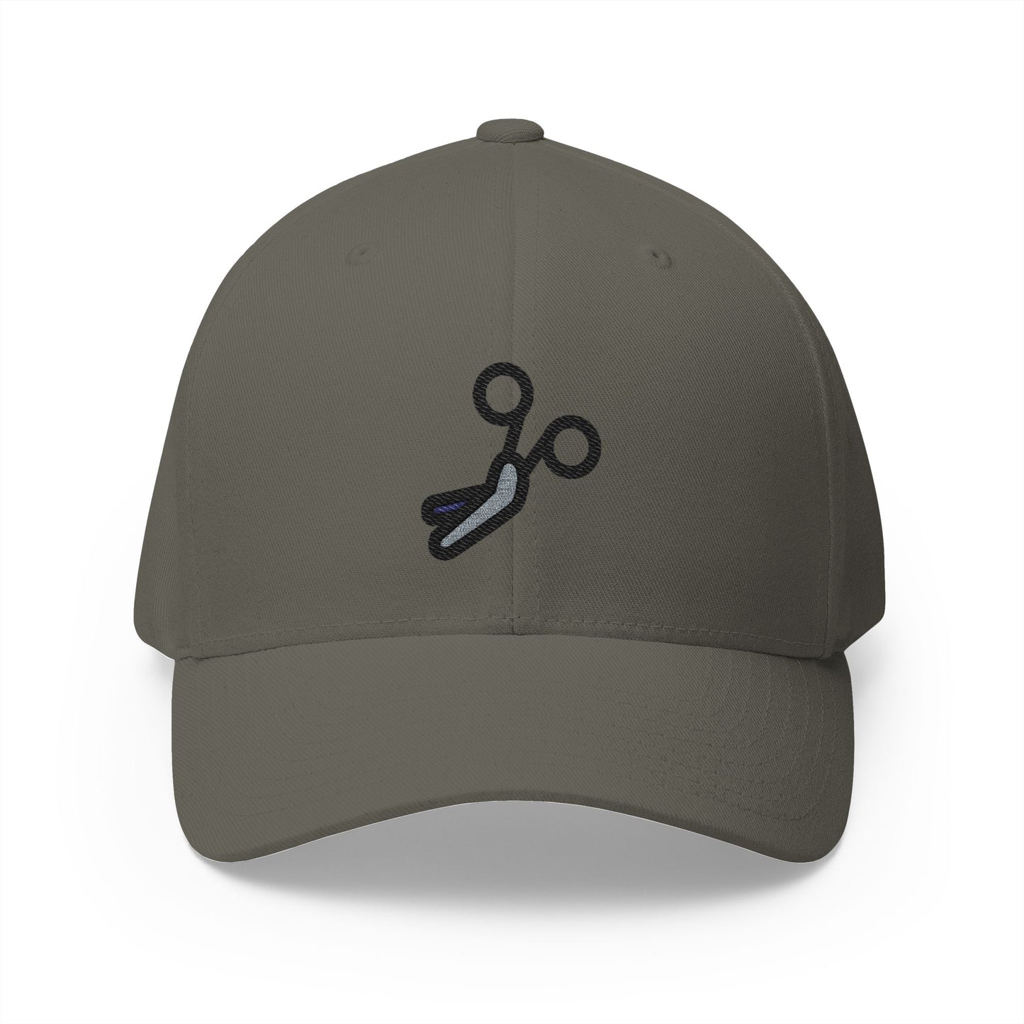 Bandage Scissors Emoji Olive Cap – Premium by Capmoji