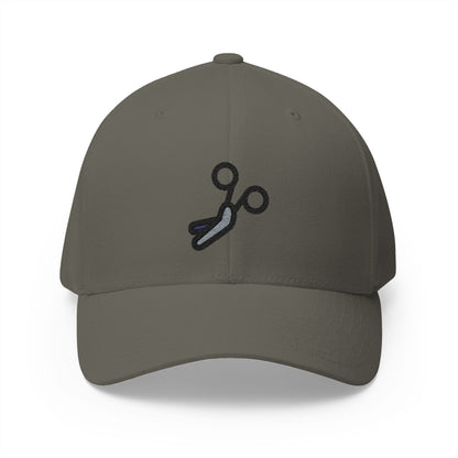 Bandage Scissors Emoji Olive Cap – Premium by Capmoji