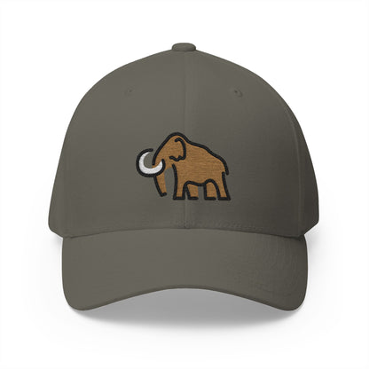 Mammoth Emoji Olive Cap – Premium by Capmoji