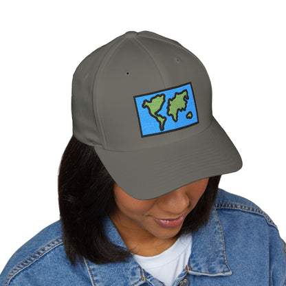 World Map Emoji Cap – Premium by Capmoji