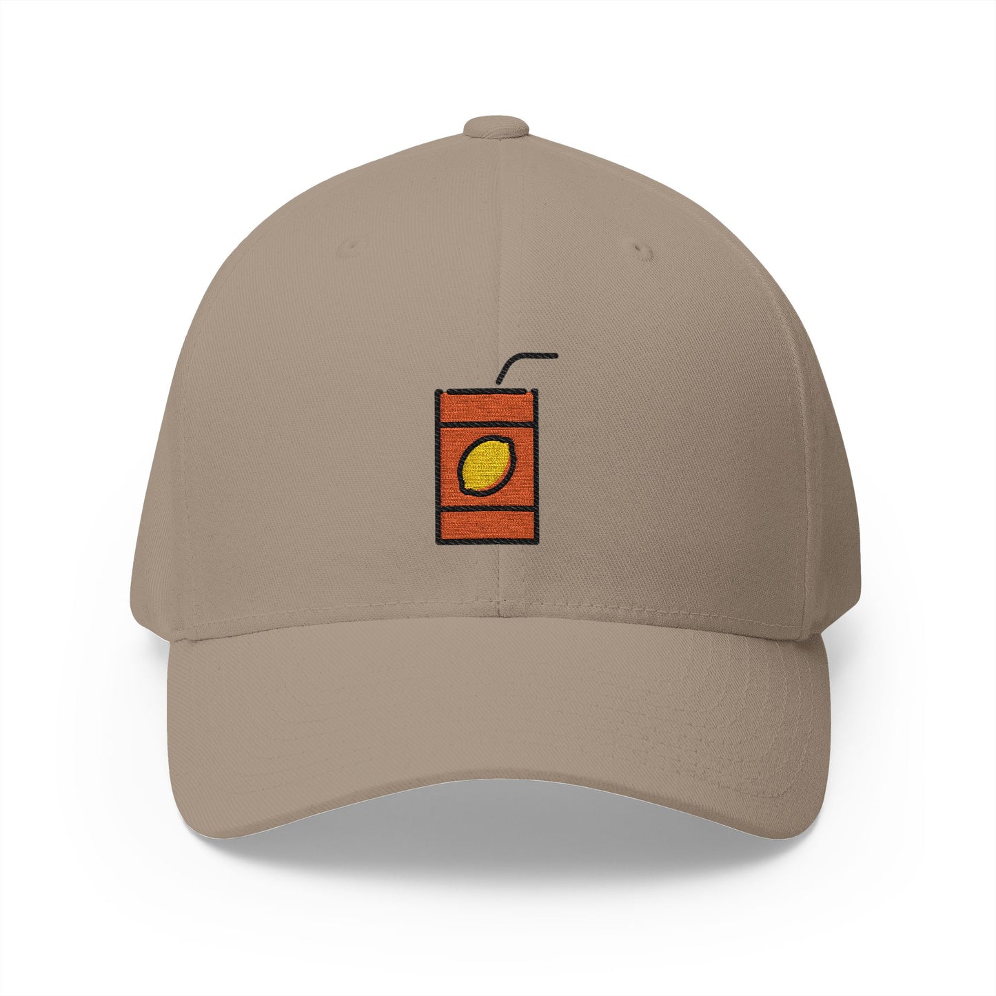 Beverage Box Emoji Khaki Cap – Premium by Capmoji