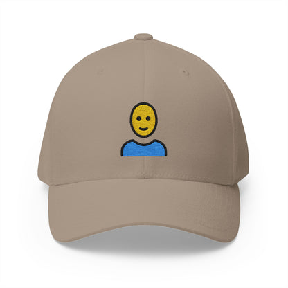 Woman: Bald Emoji Khaki Cap – Premium by Capmoji