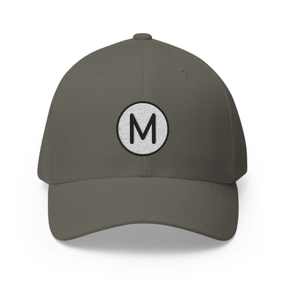 Regional Indicator M Emoji Olive Cap – Premium by Capmoji