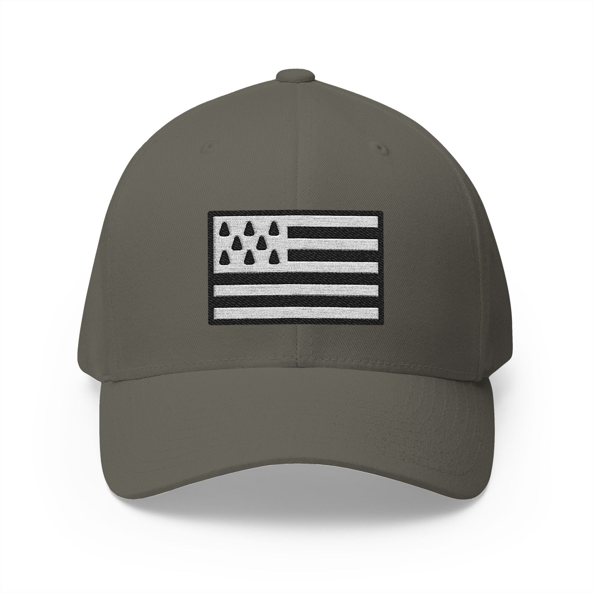 Bretagne Flag Emoji Olive Cap – Premium by Capmoji