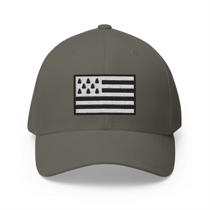 Bretagne Flag Emoji Olive Cap – Premium by Capmoji