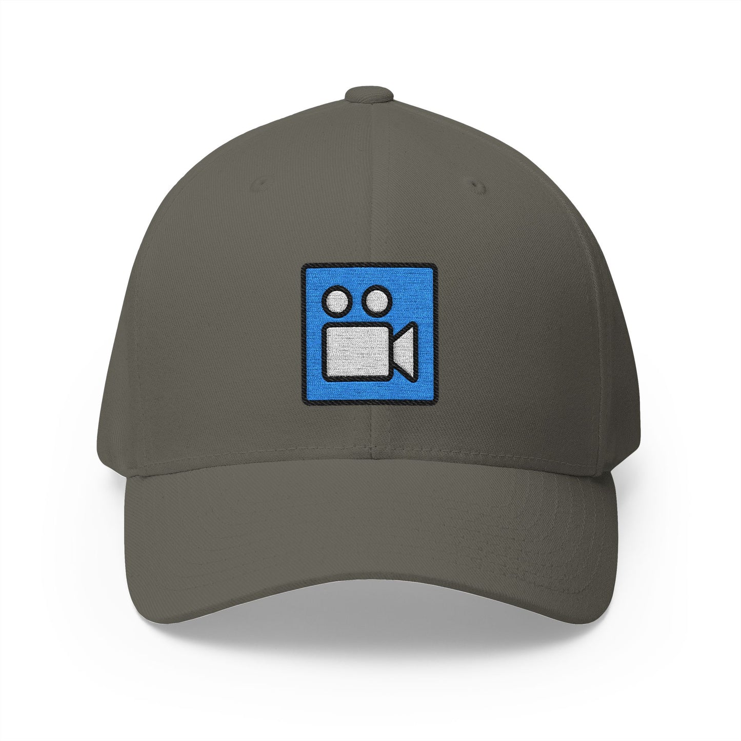 Cinema Emoji Olive Cap – Premium by Capmoji
