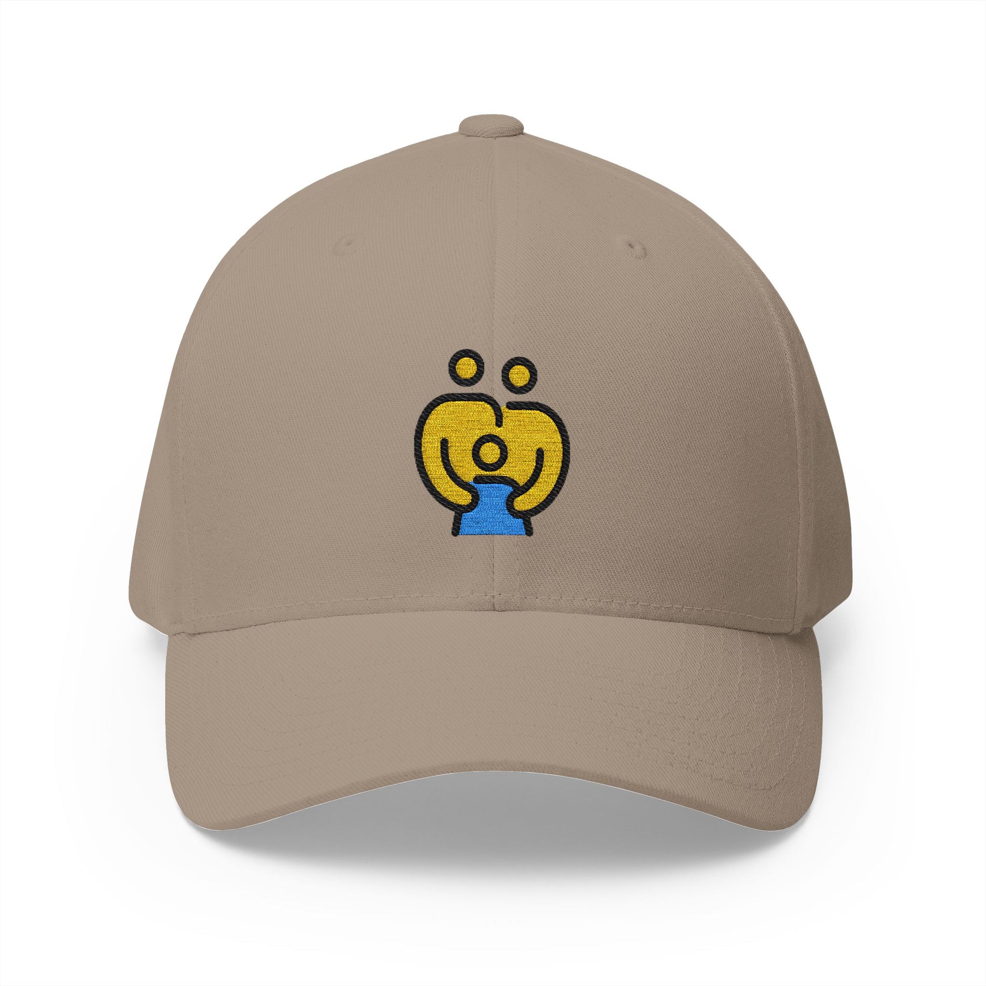 Assembly Group Emoji Khaki Cap – Premium by Capmoji