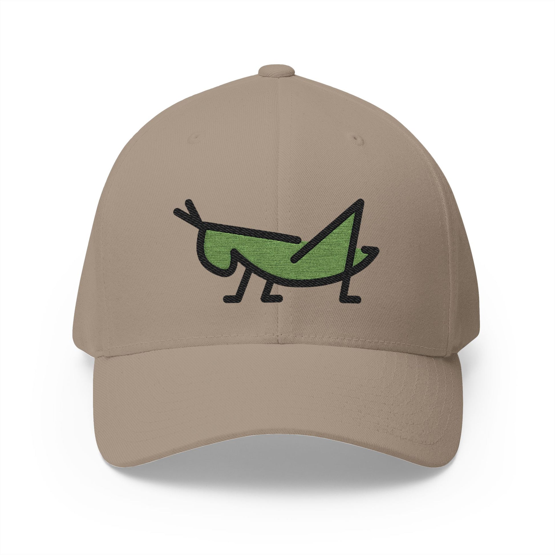Cricket Emoji Khaki Cap – Premium by Capmoji