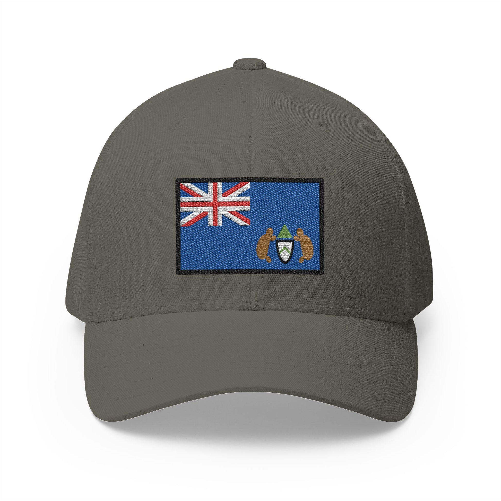 Flag: Ascension Island Emoji Olive Cap – Premium by Capmoji