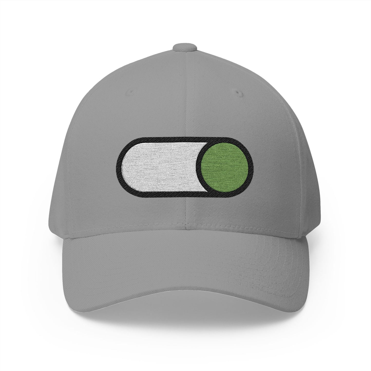 Toggle Button State B Emoji Grey Cap – Premium by Capmoji
