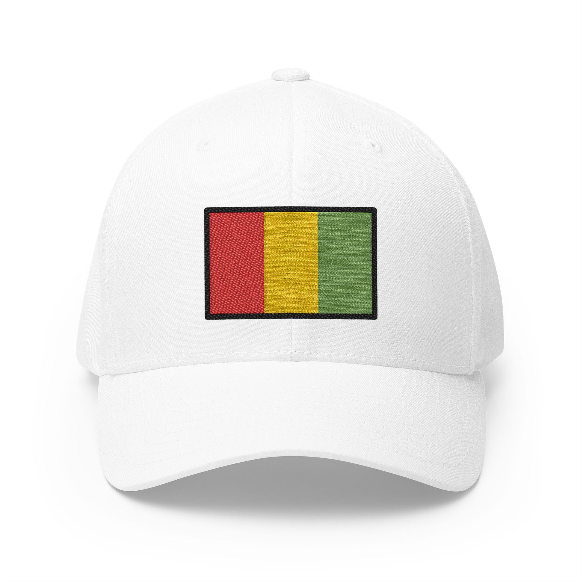 Flag: Guinea Emoji White Cap – Premium by Capmoji