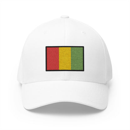 Flag: Guinea Emoji White Cap – Premium by Capmoji