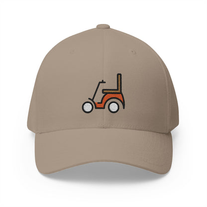 Motorized Wheelchair Emoji Khaki Cap – Premium by Capmoji