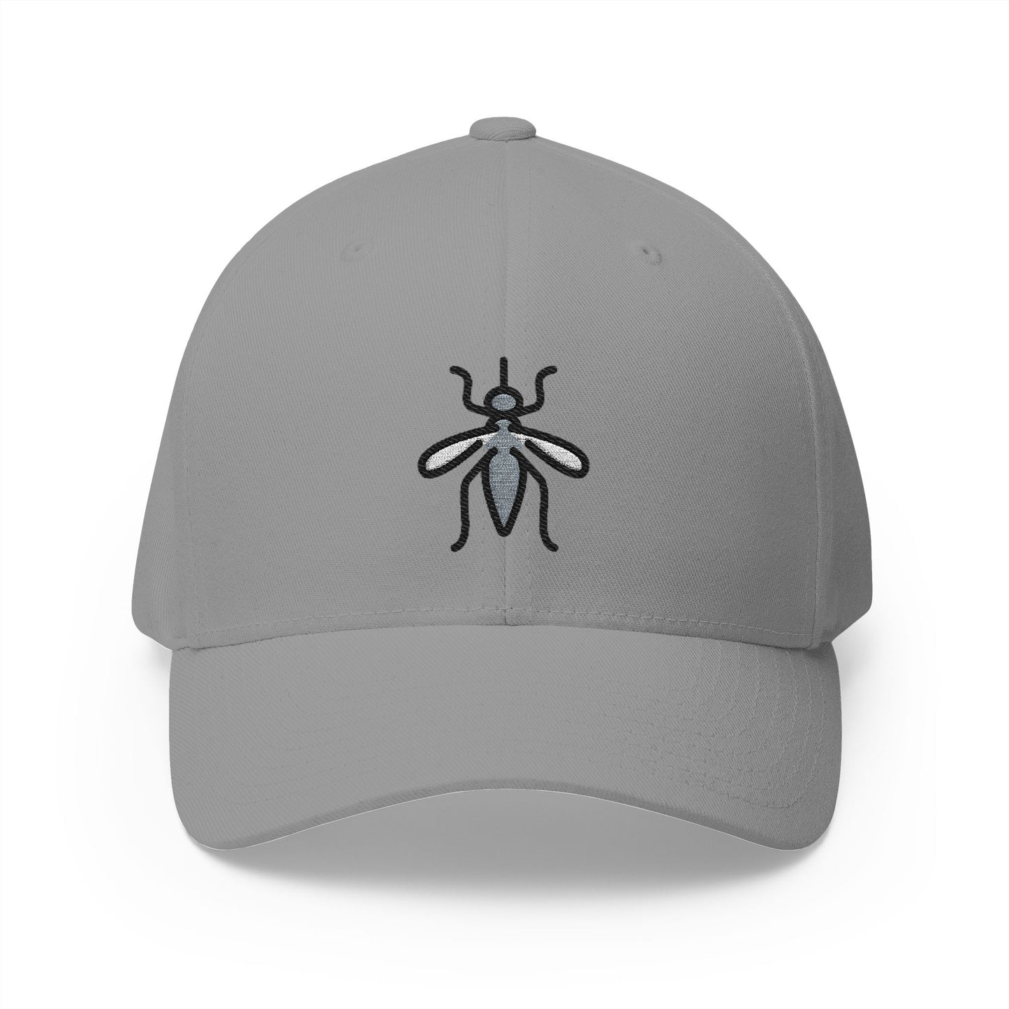 Mosquito Emoji Grey Cap – Premium by Capmoji