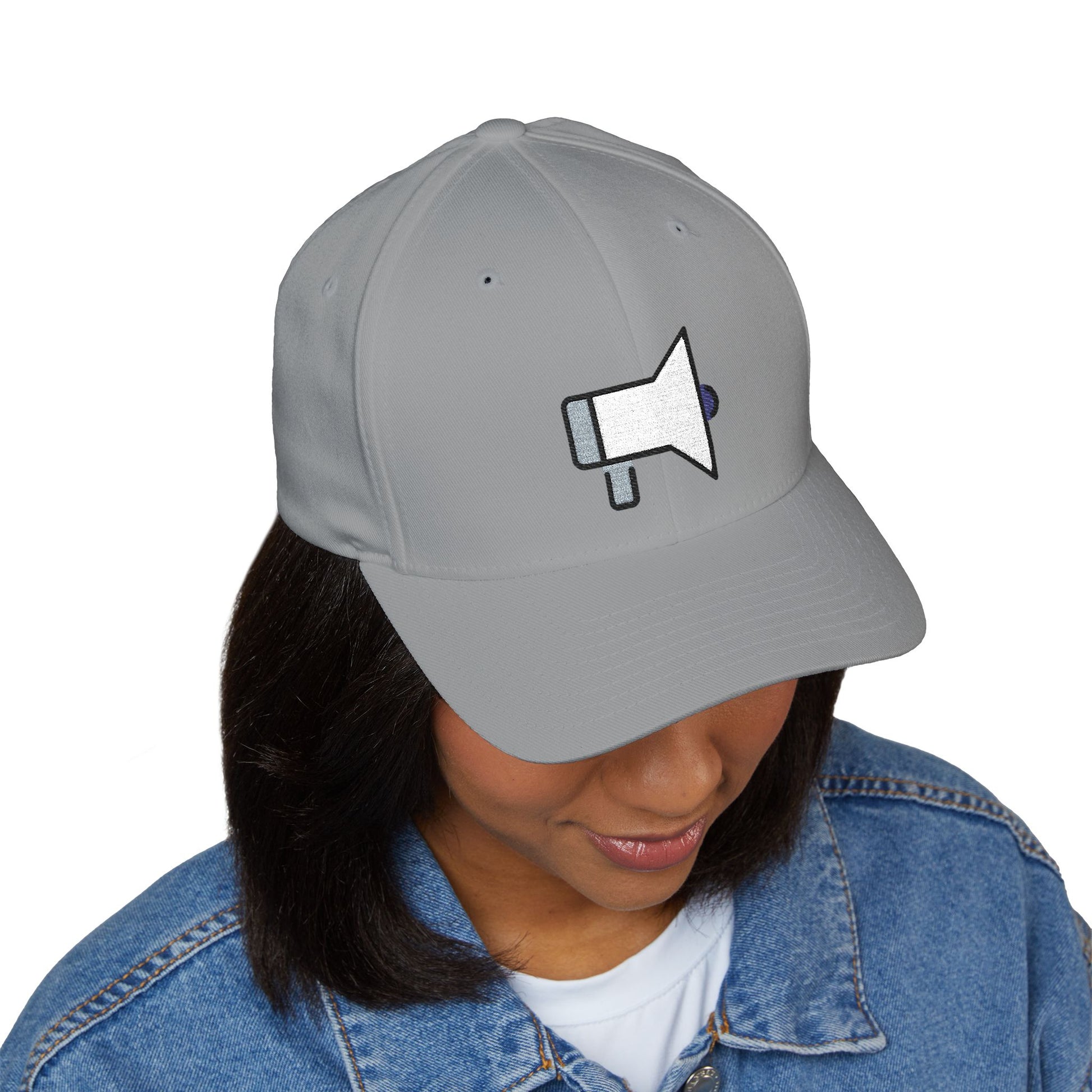 Loudspeaker Emoji Cap – Premium by Capmoji