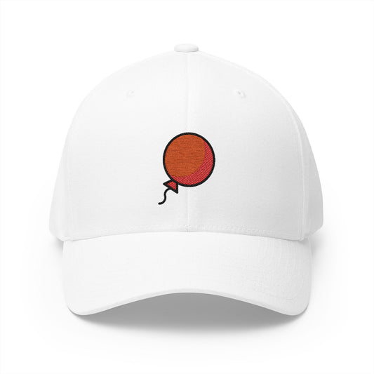 Balloon Emoji White Cap – Premium by Capmoji