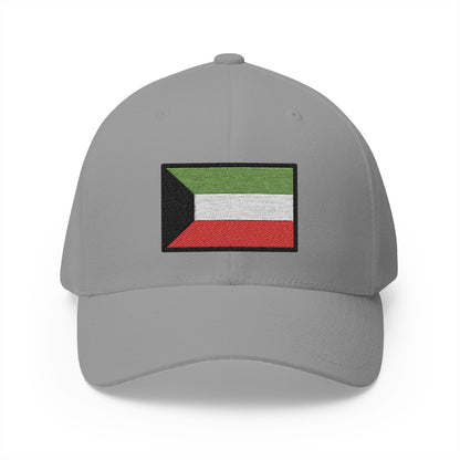 Flag: Kuwait Emoji Grey Cap – Premium by Capmoji