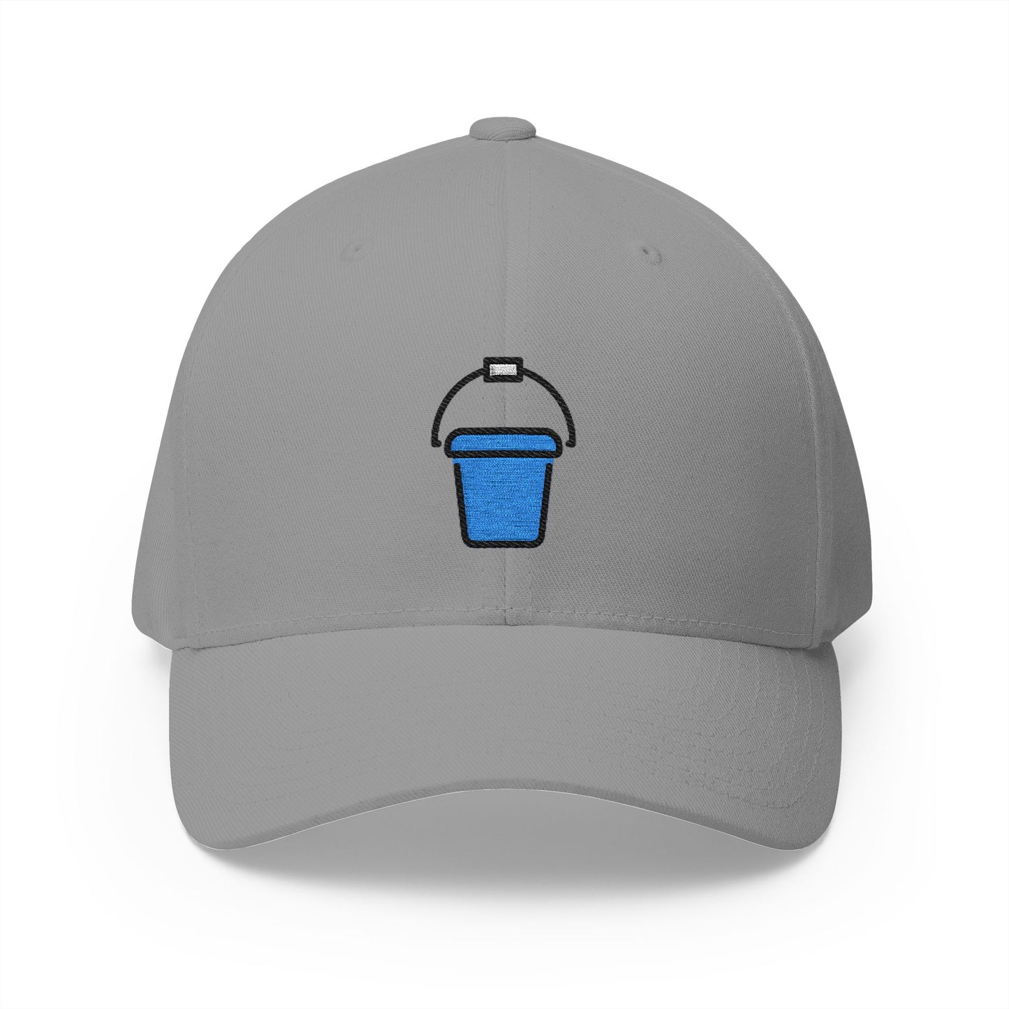 Bucket Emoji Grey Cap – Premium by Capmoji