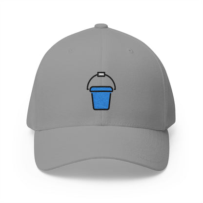Bucket Emoji Grey Cap – Premium by Capmoji
