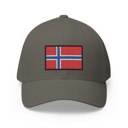 Flag: Bouvet Island Emoji Olive Cap – Premium by Capmoji
