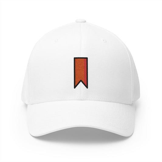 Bookmark Emoji White Cap – Premium by Capmoji