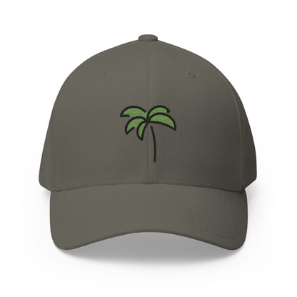 Palm Tree Emoji Olive Cap – Premium by Capmoji