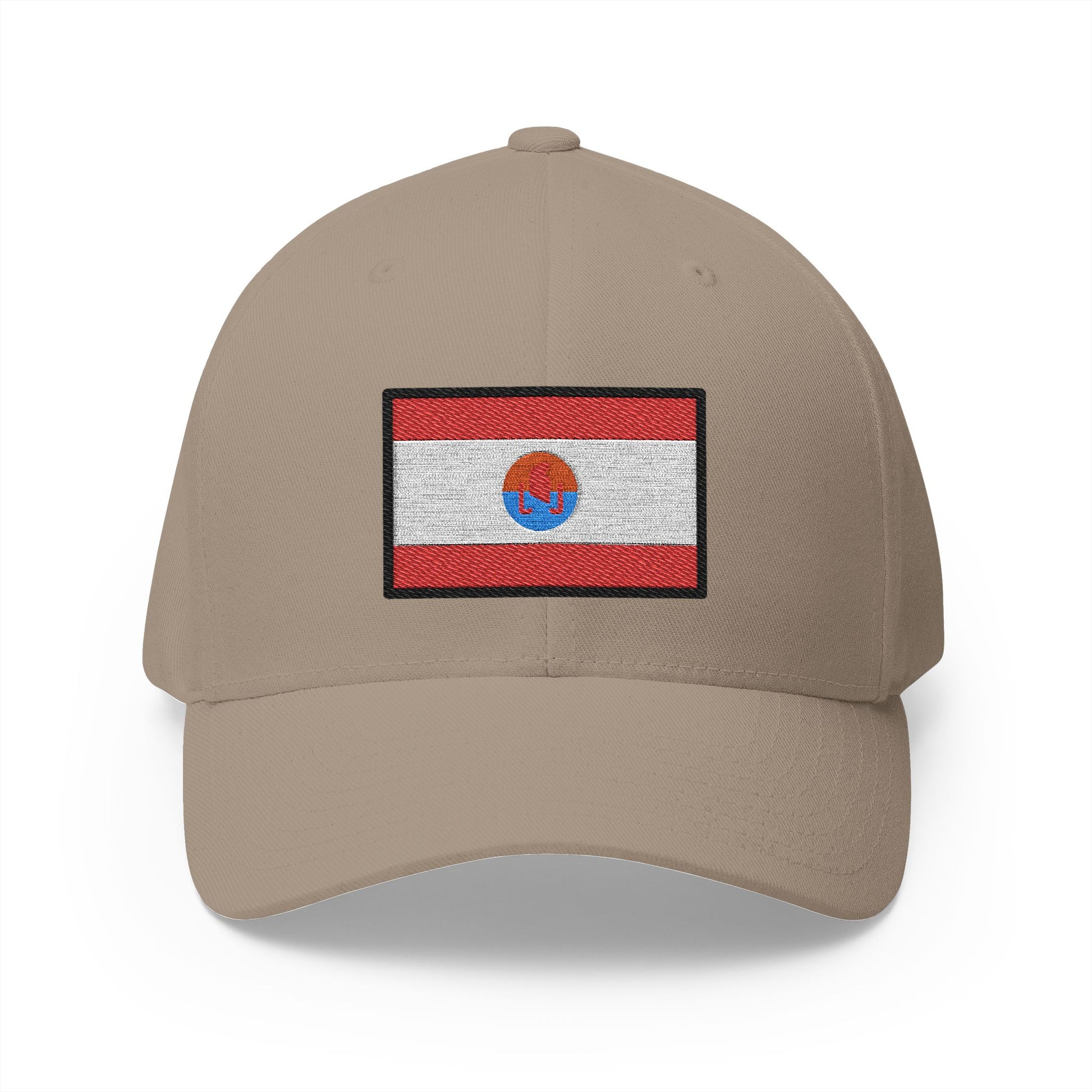 Flag: French Polynesia Emoji Khaki Cap – Premium by Capmoji
