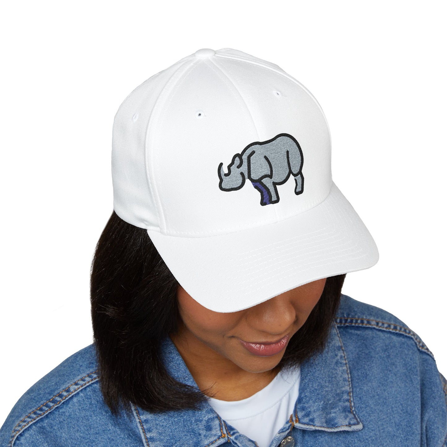 Rhinoceros Emoji Cap – Premium by Capmoji