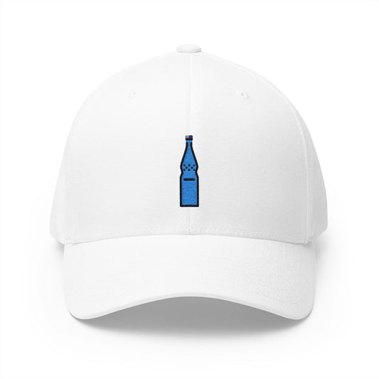 Glass Bottle Emoji White Cap – Premium by Capmoji