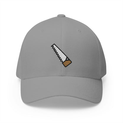 Saw Emoji Grey Cap – Premium by Capmoji