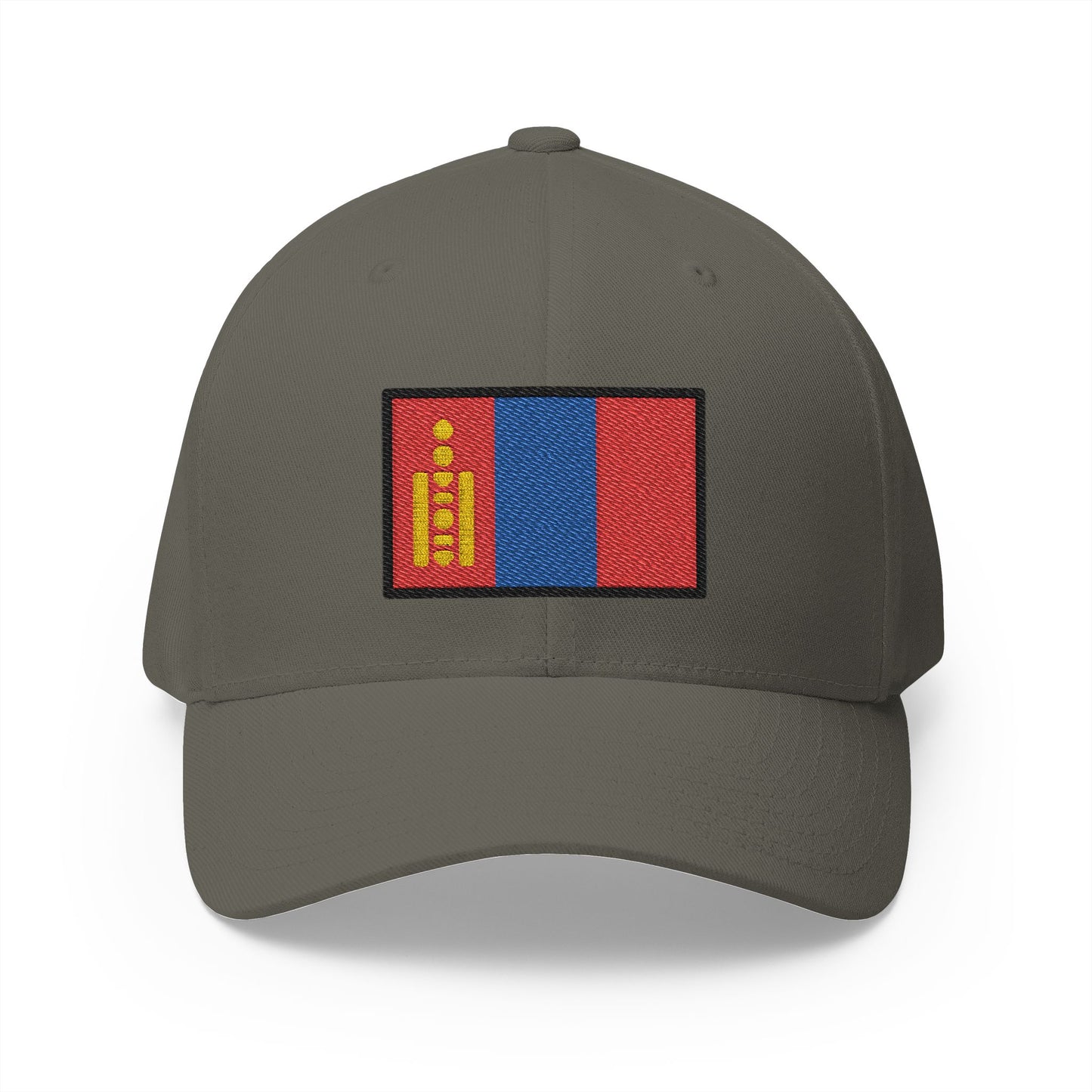 Flag: Mongolia Emoji Olive Cap – Premium by Capmoji