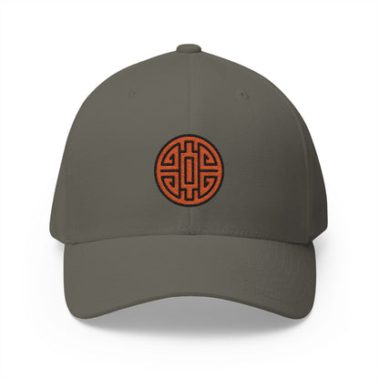 Rounded Symbol For Cai Emoji Olive Cap – Premium by Capmoji