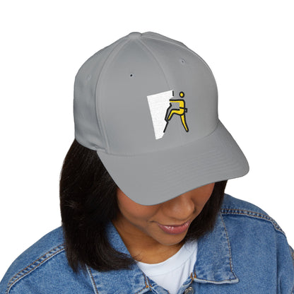 Man Climbing Emoji Cap – Premium by Capmoji