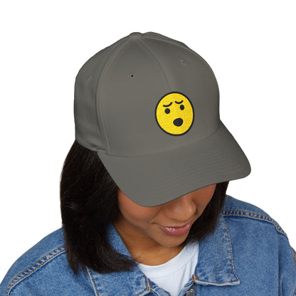 Incredulous Face Emoji Cap – Premium by Capmoji