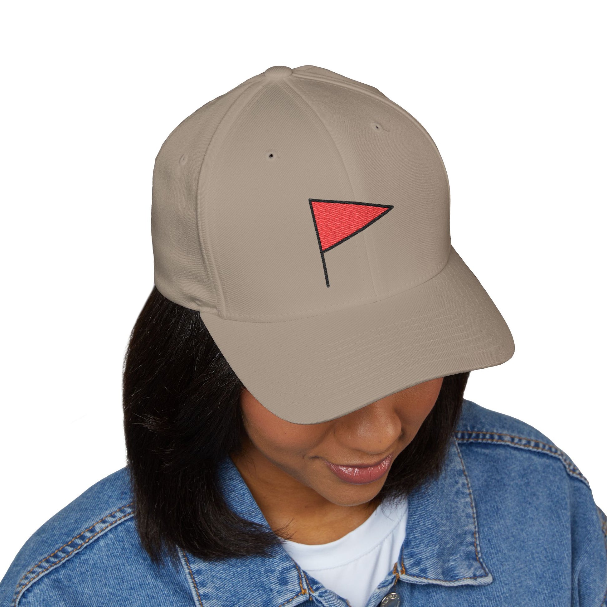 Triangular Flag Emoji Cap – Premium by Capmoji