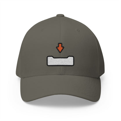 Inbox Tray Emoji Olive Cap – Premium by Capmoji