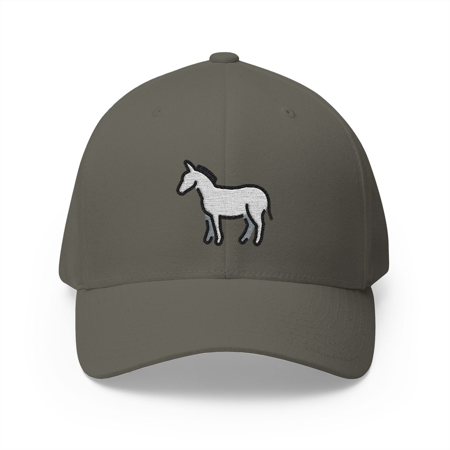 Donkey Emoji Olive Cap – Premium by Capmoji