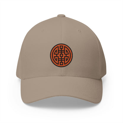 Rounded Symbol For Xi Emoji Khaki Cap – Premium by Capmoji