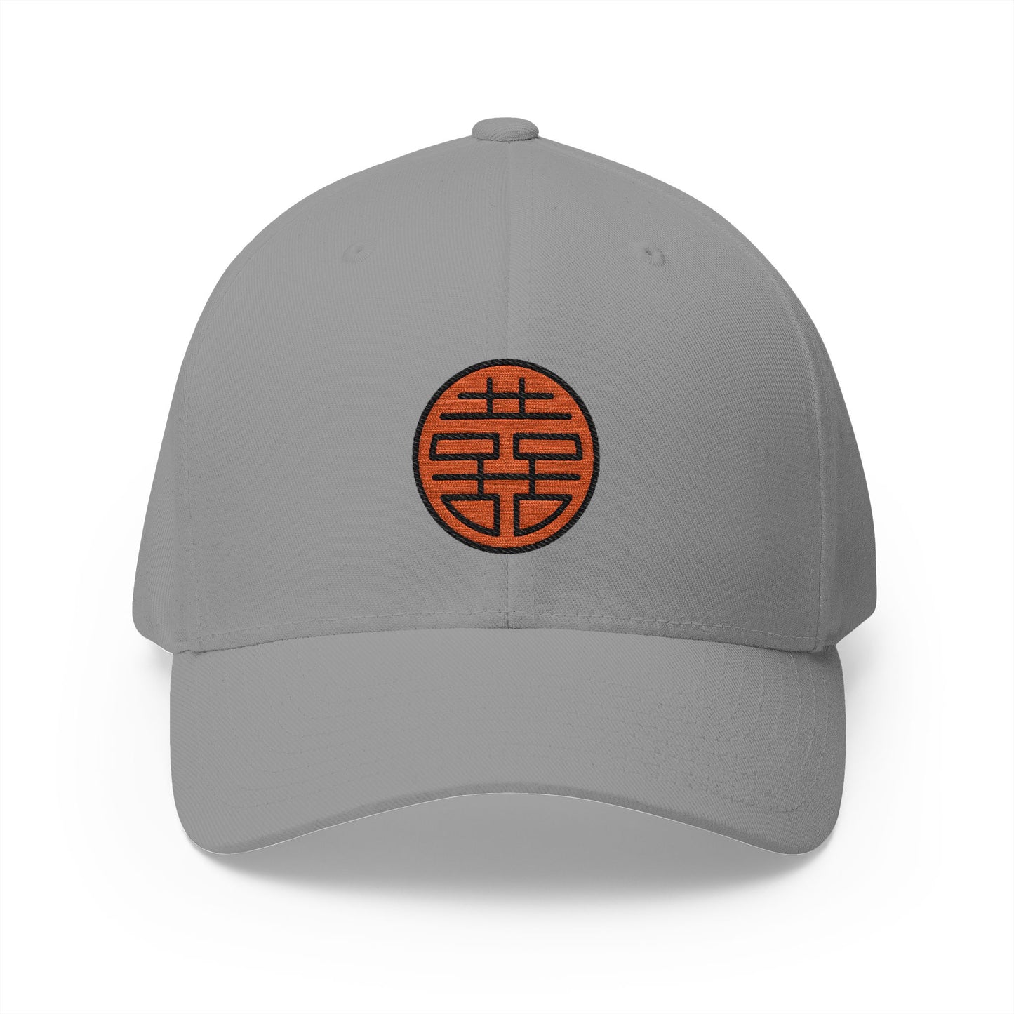Rounded Symbol For Shuangxi Emoji Grey Cap – Premium by Capmoji