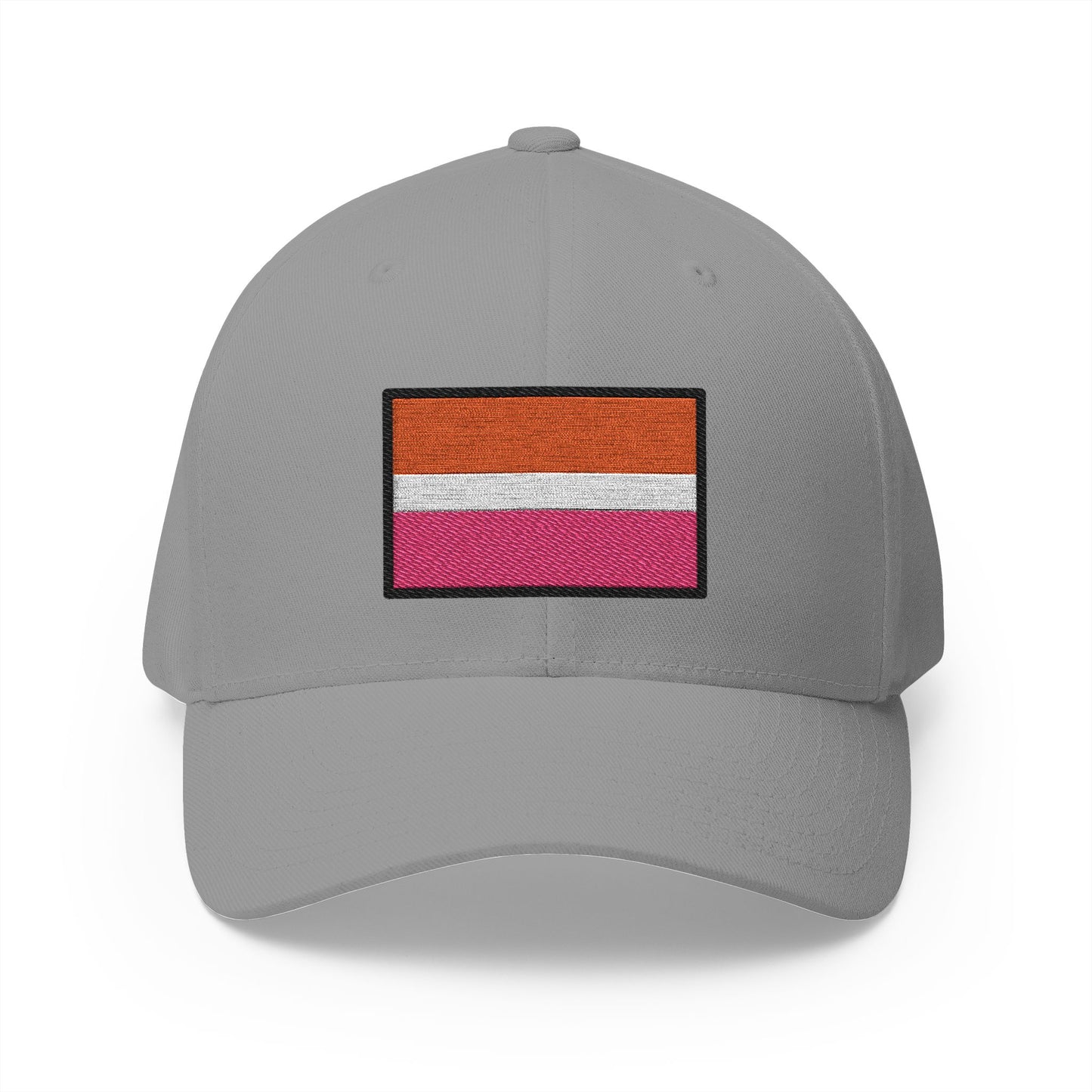Lesbian Emoji Grey Cap – Premium by Capmoji