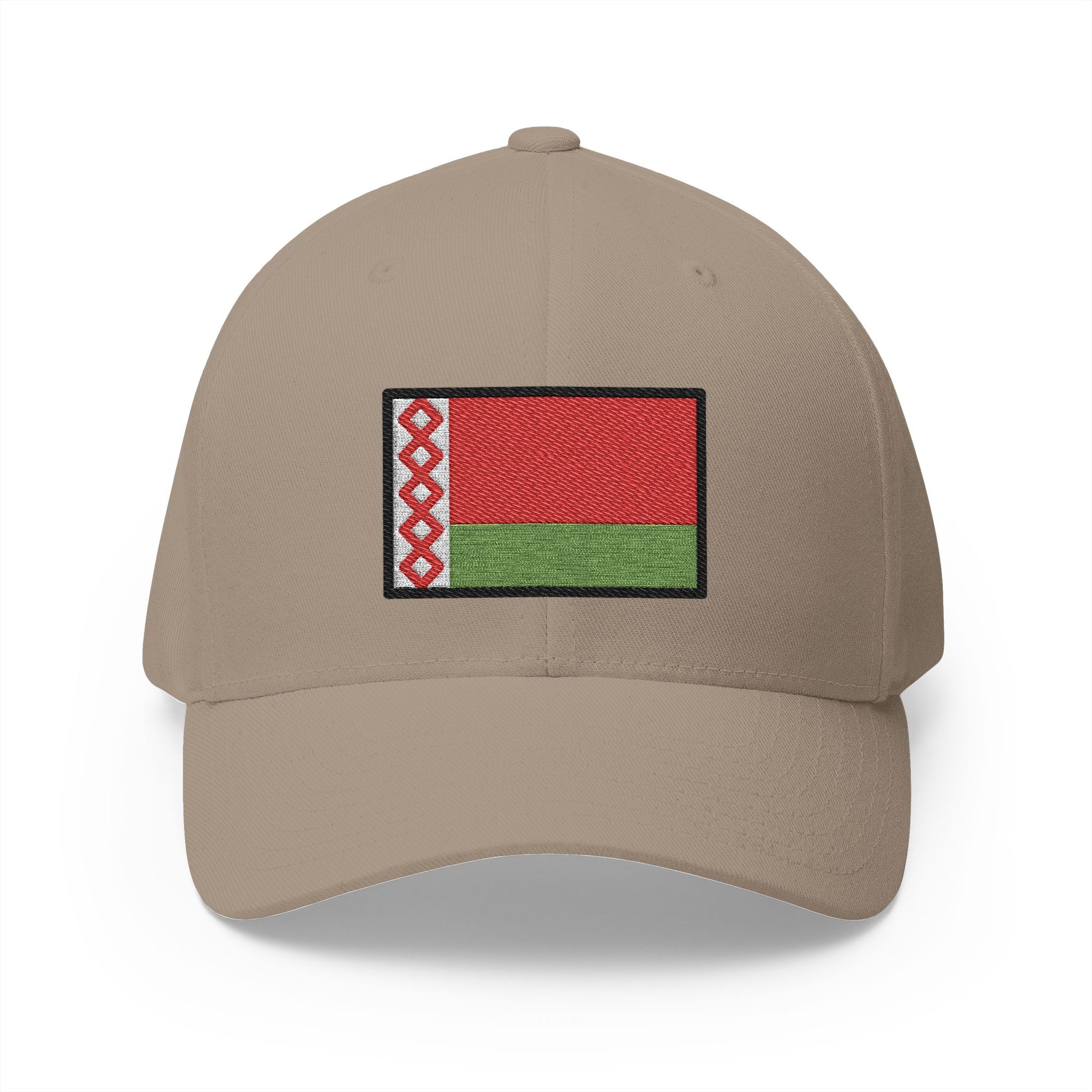 Flag: Belarus Emoji Khaki Cap – Premium by Capmoji
