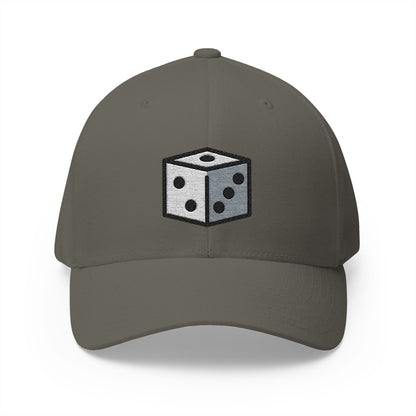 Game Die Emoji Olive Cap – Premium by Capmoji