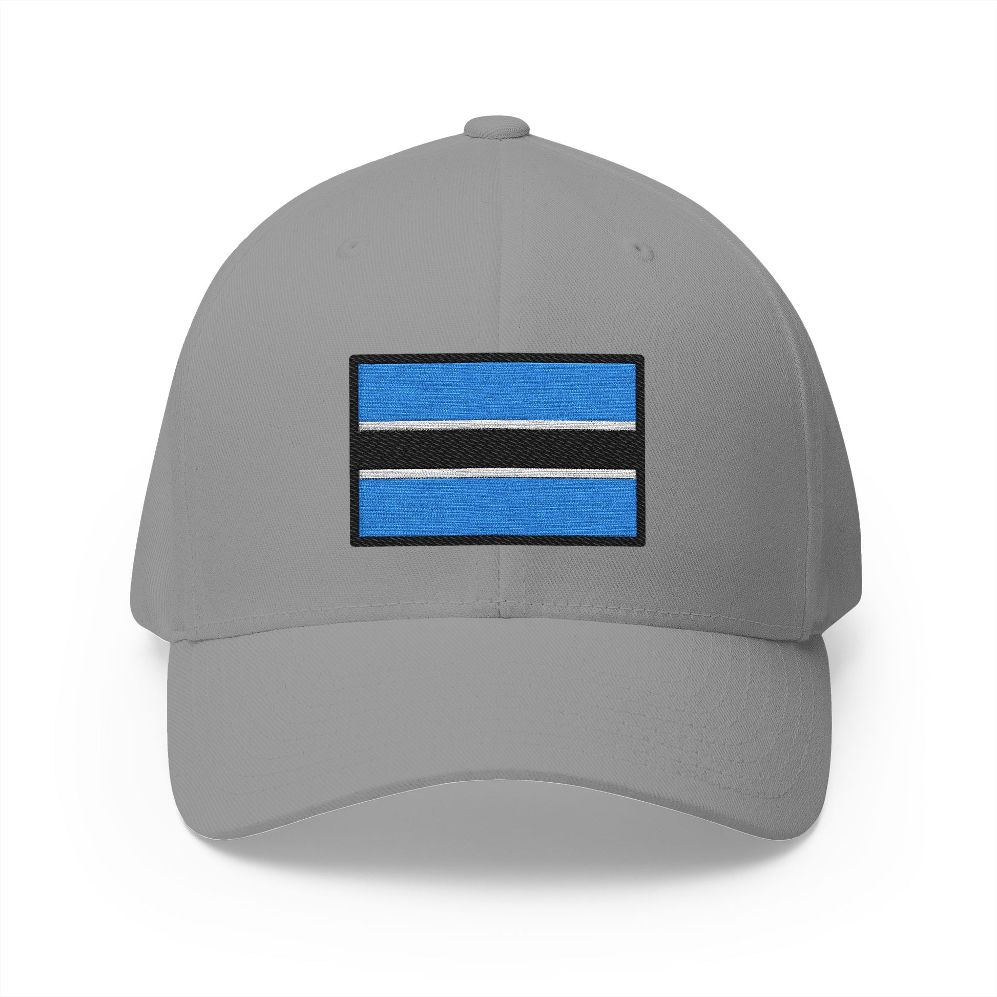 Flag: Botswana Emoji Grey Cap – Premium by Capmoji