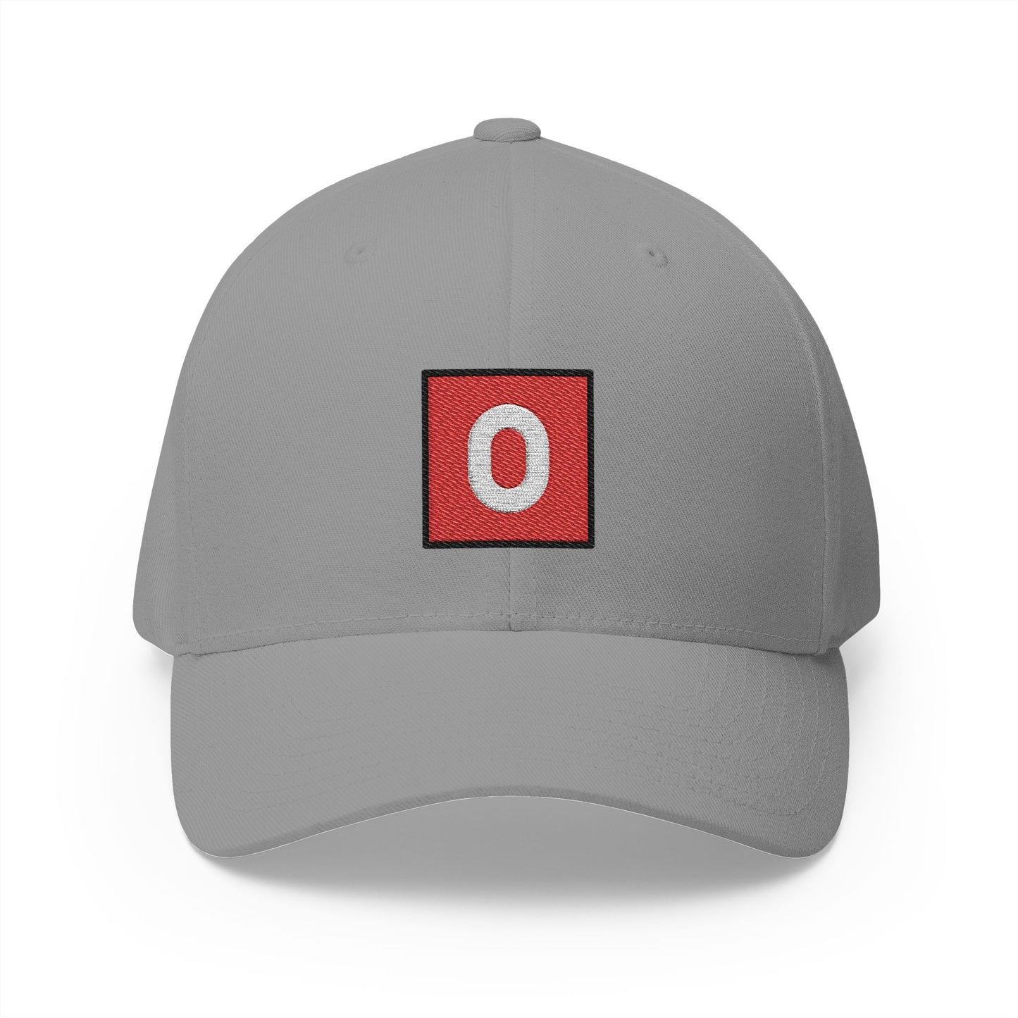 O Button (blood Type) Emoji Grey Cap – Premium by Capmoji