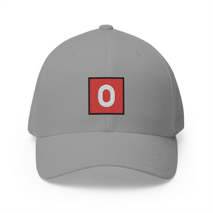 O Button (blood Type) Emoji Grey Cap – Premium by Capmoji