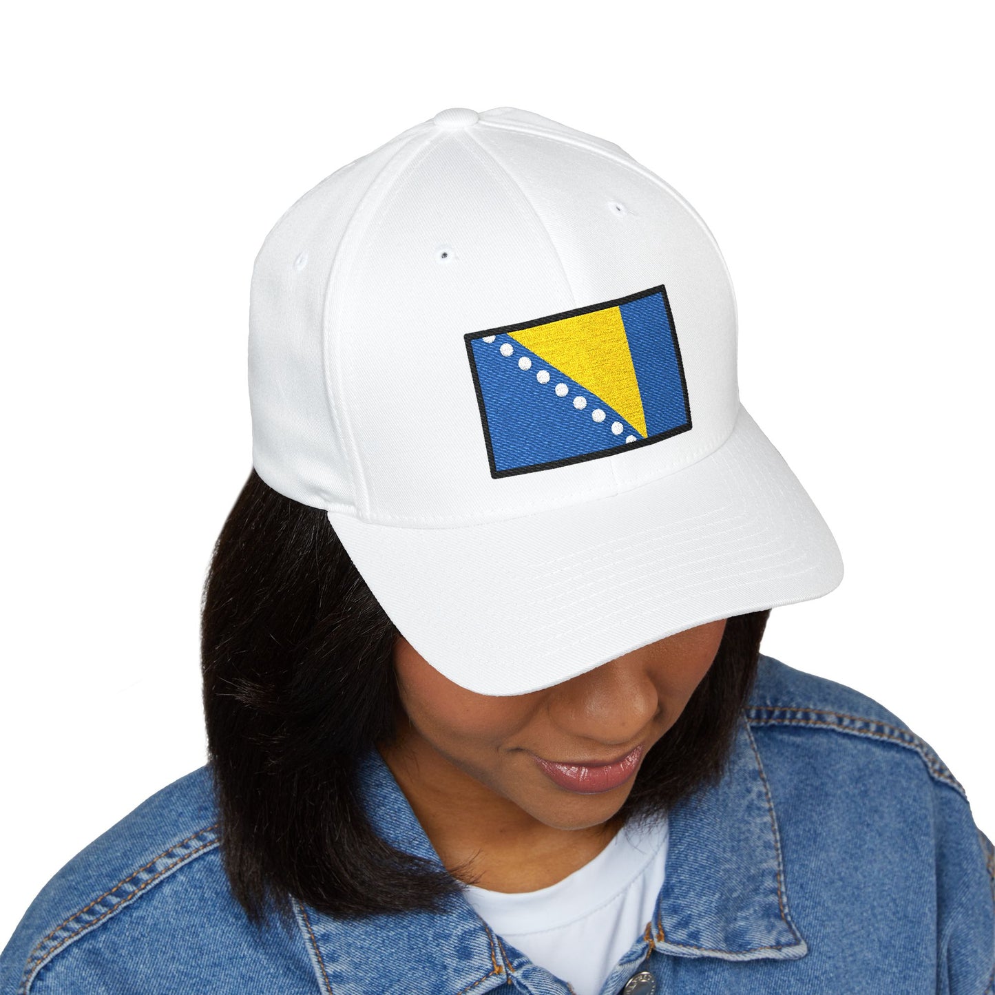 Flag: Bosnia & Herzegovina Emoji Cap – Premium by Capmoji