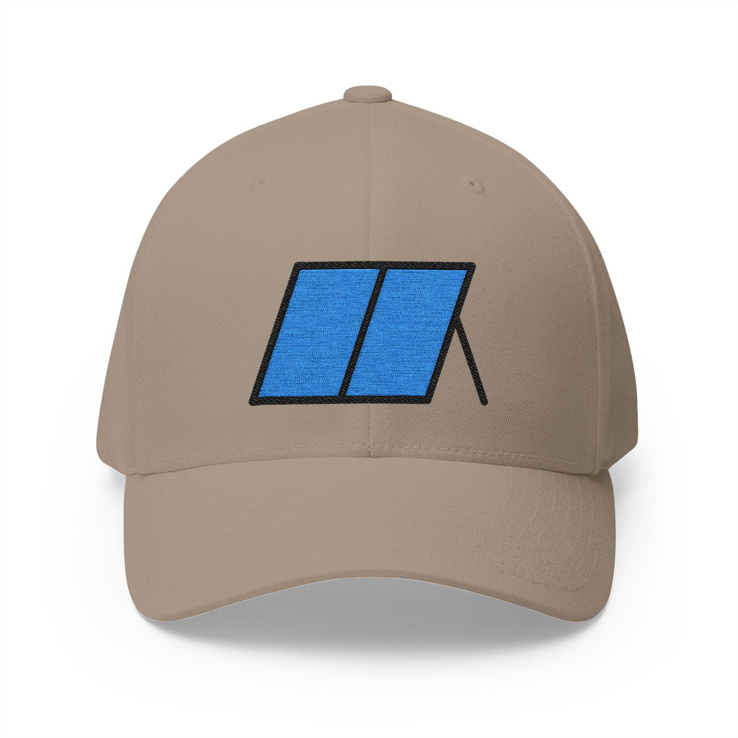 Solar Cell Emoji Khaki Cap – Premium by Capmoji