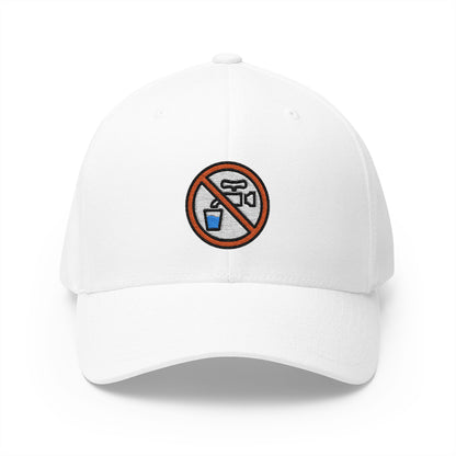 Non-Potable Water Emoji White Cap – Premium by Capmoji