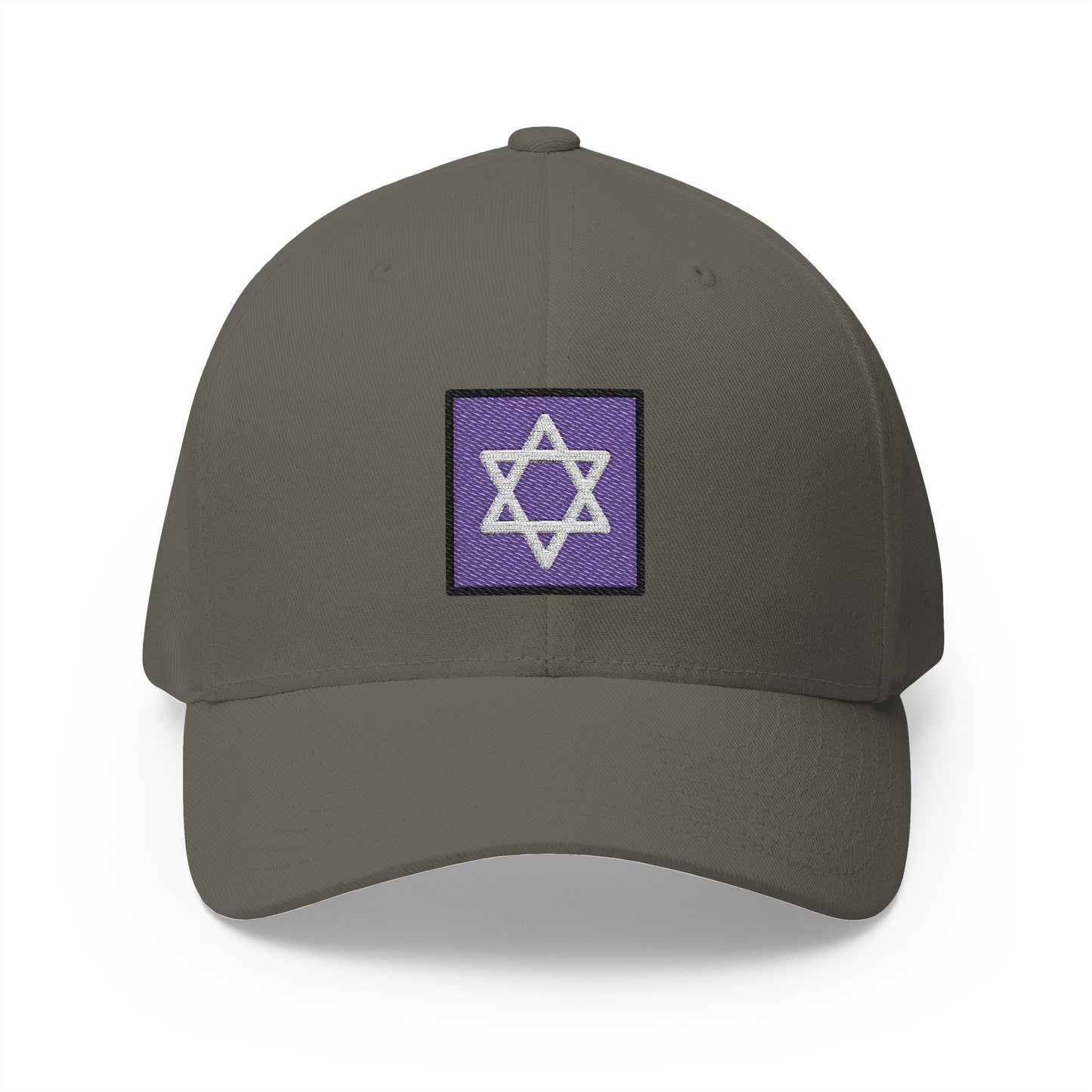 Star Of David Emoji Olive Cap – Premium by Capmoji